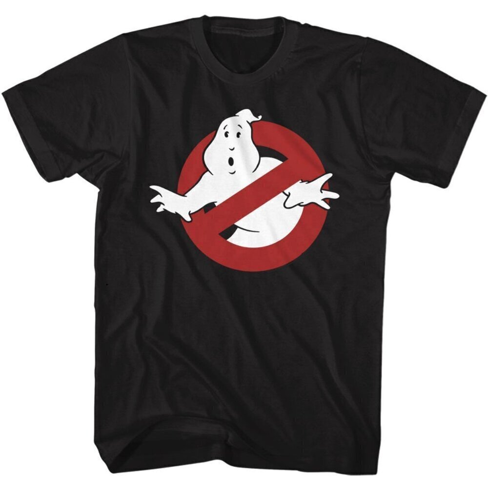 Ghostbusters No Ghost Symbol T-Shirt Classic Movie Graphic Fan Tee